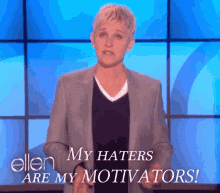 Ellen Degeneres GIF - Ellen Degeneres Haters GIFs