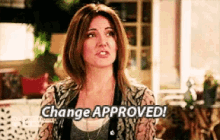 Change Approved Cougar GIF - Change Approved Cougar Town GIFs