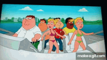 Family Guy Boat GIF - Family Guy Boat Crash GIFs