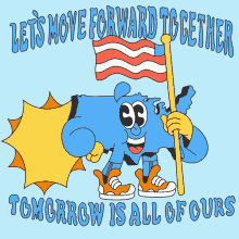 Lets Move Forward Together America GIF - Lets Move Forward Together Forward Forward Together GIFs