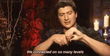 We Connected On So Many Levels GIF - Connected We Connected We Connected On So Many Levels GIFs