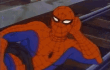 Spidey Spiderman Spiderman GIF - Flirty Hey There Spiderman GIFs