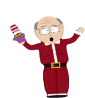 Singing Mr Garrison Sticker - Singing Mr Garrison South Park Stickers