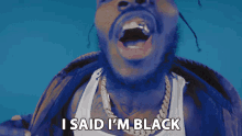 i said im black black dance sing im black i said im black black dance sing im black