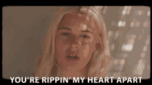 Youre Ripping My Heart Away Hurting Me GIF - Youre Ripping My Heart Away Hurting Me It Hurts Me GIFs
