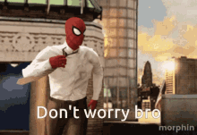 Dont Worry Spider Man GIF - Dont Worry Spider Man Superman GIFs