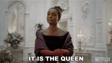 It Is The Queen Adjoa Andoh GIF - It Is The Queen Adjoa Andoh Lady Danbury GIFs