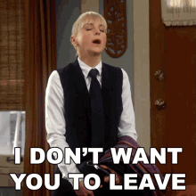 I Dont Want You Leave Anna Faris GIF - I Dont Want You Leave Anna Faris Christy GIFs