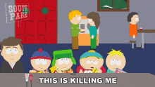 This Is Killing Me Eric Cartman GIF - This Is Killing Me Eric Cartman Kyle Broflovski GIFs