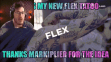 Markiplier Tattoo GIF - Markiplier Tattoo Flex GIFs