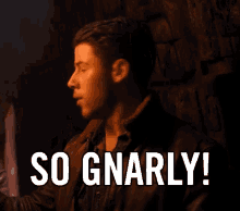 Gnarly Nick Jonas GIF - Gnarly Nick Jonas Jumanji GIFs