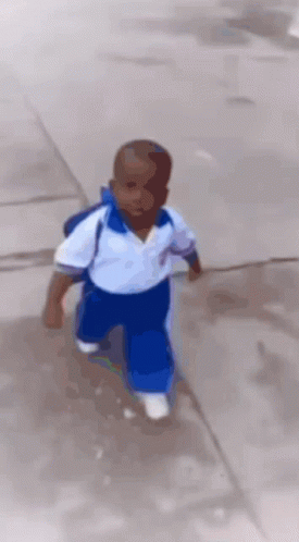 Pretty Black Kid Walking Little GIF - Pretty Black Kid Walking Walking Little GIFs