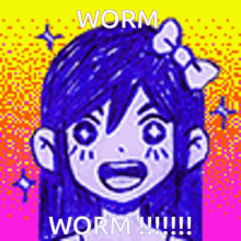 Worm Aubrey GIF - Worm Aubrey Omori GIFs