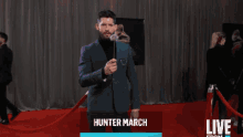 Red Carpet2020 Slow Motion GIF - Red Carpet2020 Slow Motion Hunter March GIFs