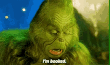 Grinch Booked GIF - Grinch Booked So Busy GIFs