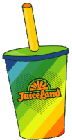 Juiceland Smoothie Sticker - Juiceland Smoothie Rainbow Smoothie Stickers