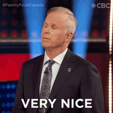 Very Nice Gerry Dee GIF - Very Nice Gerry Dee Family Feud Canada GIFs