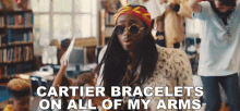 Cartier Bracelets On All Of My Arms 2chainz GIF - Cartier Bracelets On All Of My Arms 2chainz Bigger Than You Song GIFs
