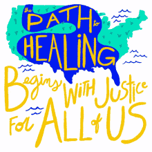 the path to healing begins with justice justice for all of us justice healing waterfall