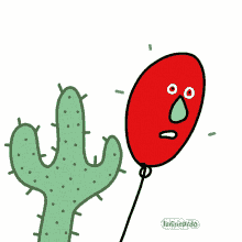 run away balloon nightmare cactus corre