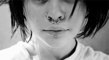 Nose And Septum Ring GIF - Nose Ring Nose Piercing Septum GIFs