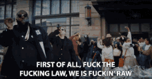 First Of All Fuck The Fucking Law We Is The Fuckin Raw Run The Jewels GIF - First Of All Fuck The Fucking Law We Is The Fuckin Raw Run The Jewels Ooh La La GIFs