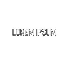 lorem ipsum logo logos designer text