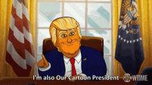President Donald Trump GIF - President Donald Trump Our Cartoon President GIFs