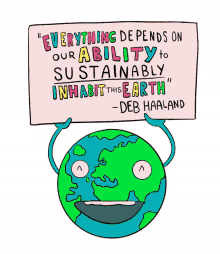 on sustainably