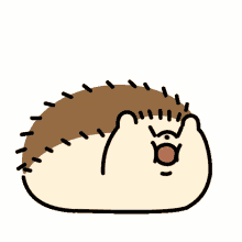 spikethe hedgehog huff cute adorable mad