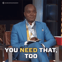 You Need That Too Wes Hall GIF - You Need That Too Wes Hall Dragons Den GIFs