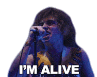 Im Alive Josh Kiszka Sticker - Im Alive Josh Kiszka Greta Van Fleet Stickers