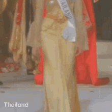 Thai Culture นางสาวไทย GIF - Thai Culture นางสาวไทย Miss Thailand GIFs