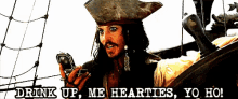 Pirates Jack Sparrow GIF - Pirates Jack Sparrow Drink GIFs