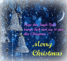 Jingle Bells Blue Christmas GIF - Jingle Bells Blue Christmas Christmas Snow GIFs
