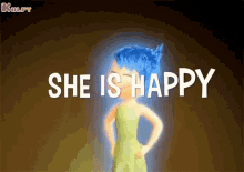 She Is Happy Happy GIF - She Is Happy Happy Fine GIFs