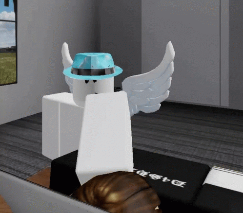 Roblox Wings GIF - Roblox Wings Beat Up GIFs