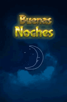 Buenas Noches Moon GIF - Buenas Noches Moon Night GIFs