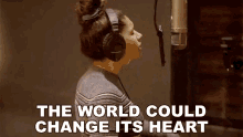 The World Could Change Its Heart Alessia Cara GIF - The World Could Change Its Heart Alessia Cara Scars To Your Beautiful Song GIFs