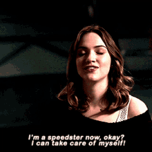 Im A Speedster Now I Can Take Care Of Myself GIF - Im A Speedster Now I Can Take Care Of Myself Jesse Quick GIFs