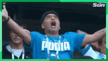 دييجو مارادونا منتخب الأرجنتين مباريات كاس العالم 2018 GIF - Diego Maradona World Cup2018 Argentina National Team GIFs