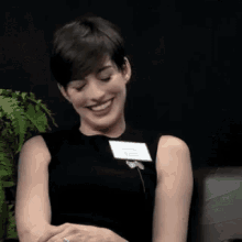 Smh GIF - Anne Hathaway You Dont Know That You Cant Prove It GIFs