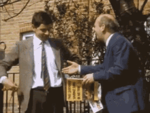 Mr Bean Handshake GIF - Mr Bean Handshake Electrocuted GIFs