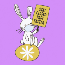 Happy Easter Stay Closed GIF - Happy Easter Stay Closed Past Easter GIFs