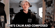 Shes Calm And Composed Pyrocynical GIF - Shes Calm And Composed Pyrocynical Calm And Collected GIFs