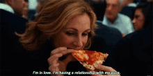 In Love GIF - Julia Roberts Eat Pray Love Pizza GIFs