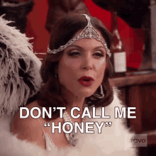 Dont Call Me Honey Real Housewives Of New York GIF - Dont Call Me Honey Real Housewives Of New York Rhony GIFs
