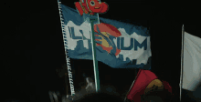 Illenium Flag GIF - Illenium Flag Music Festival GIFs