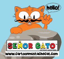 Hello Hi GIF - Hello Hi Cartoon Cat Gifs GIFs
