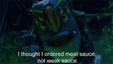 Meat Sauce Weak Sauce GIF - Meat Sauce Weak Sauce Order GIFs